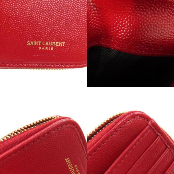 YVES SAINT LAURENT Red Wallet - Picture 7 of 11